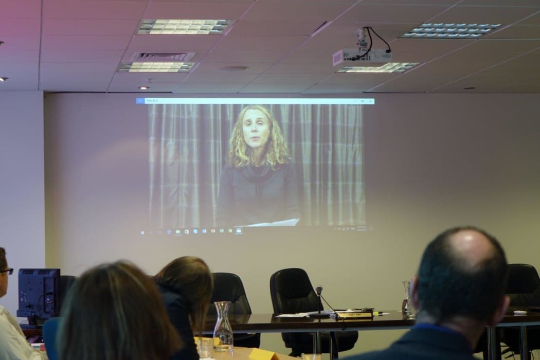 Philippa Jack talked about her opposition via a pre-recorded video.
