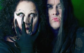 Yvette Parsons and Jonny Brugh in Goth to a Flame.