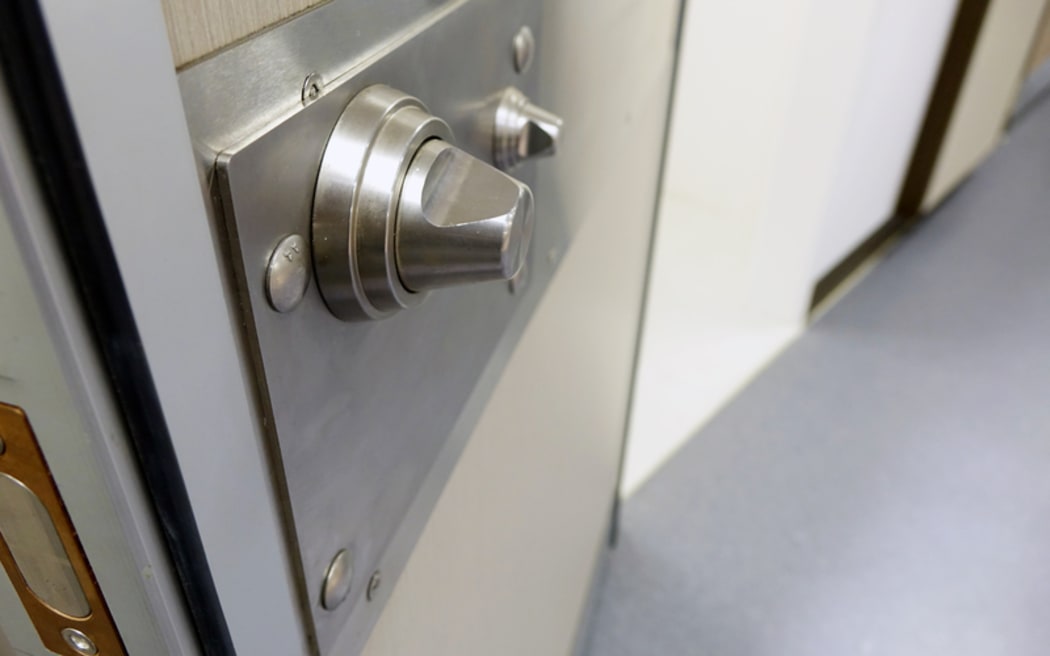 A cell block at Auckland South Corrections Facility.