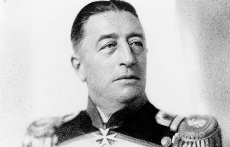 Portrait of Count Felix Von Luckner