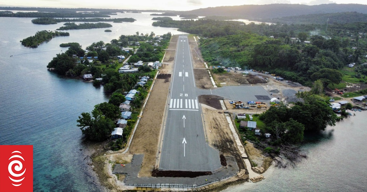 Islas Salomón recibe un aeródromo modernizado de Seghe para mejorar la conectividad aérea