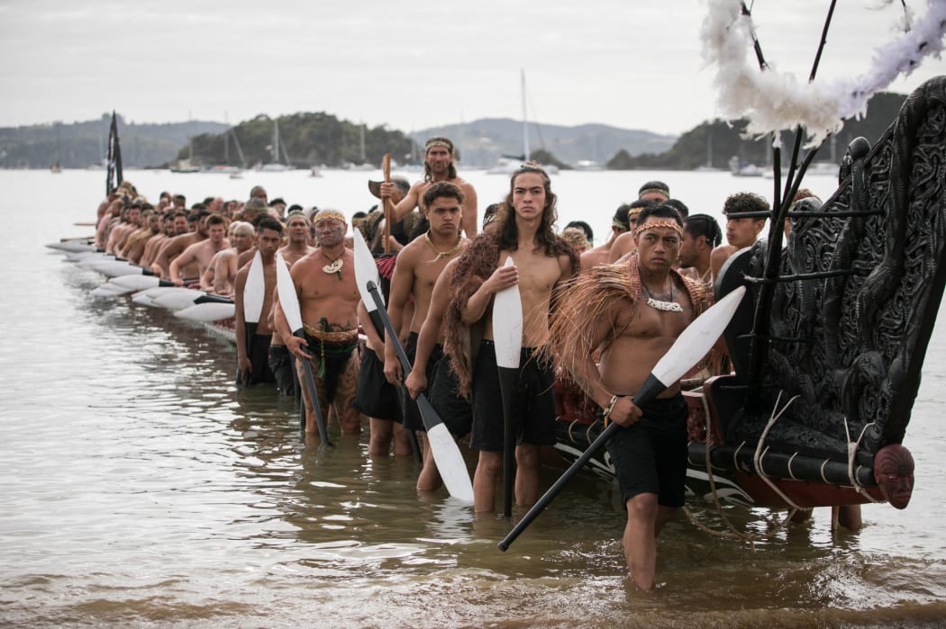 He Kaupapa Waka - A Fleet of Waka is an exhibition at Te Papa Tongarewa