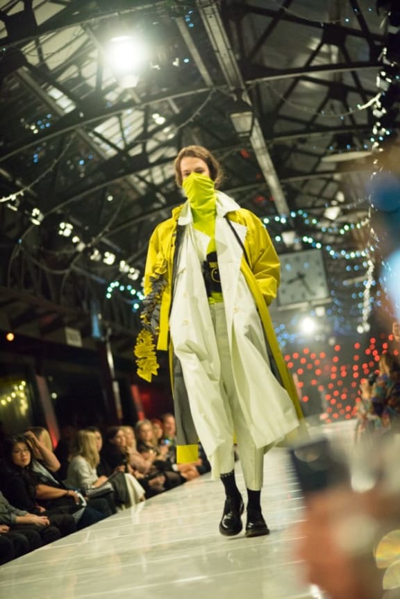 Clever layering and oversized silhouettes from NOM*d at iD Dunedin Fashion Week.