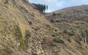 Heavy May rains caused a slip onto Glider Road which has since prompted Nelson City Council to close the road indefinitely.