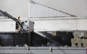 Sydenham workshop fire 26 September.