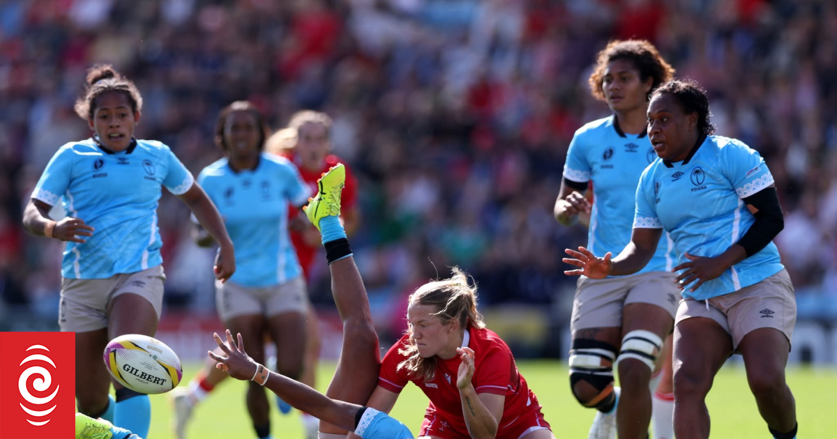 Fijiana defeat Wales 28-25 at Women's Rugby World Cup | RNZ News
