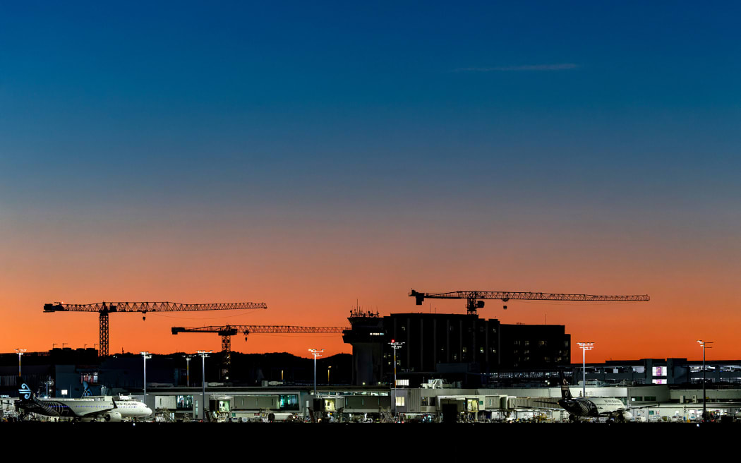 Construction at Auckland International Airport