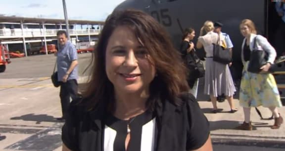 TVNZ's Barbara Dreaver in Fiji