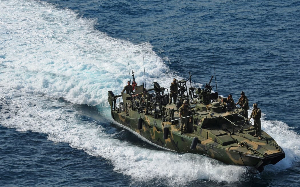 The type of riverine command boat that was apprehended by Iran.