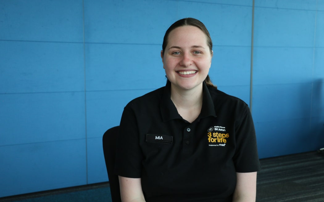 St John’s Three Steps for Life delivery lead Mia Noyes.