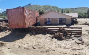 Flood damage in the Esk Valley in Hawke’s Bay.