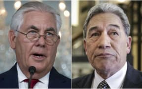 Rex Tillerson called Winston Peters