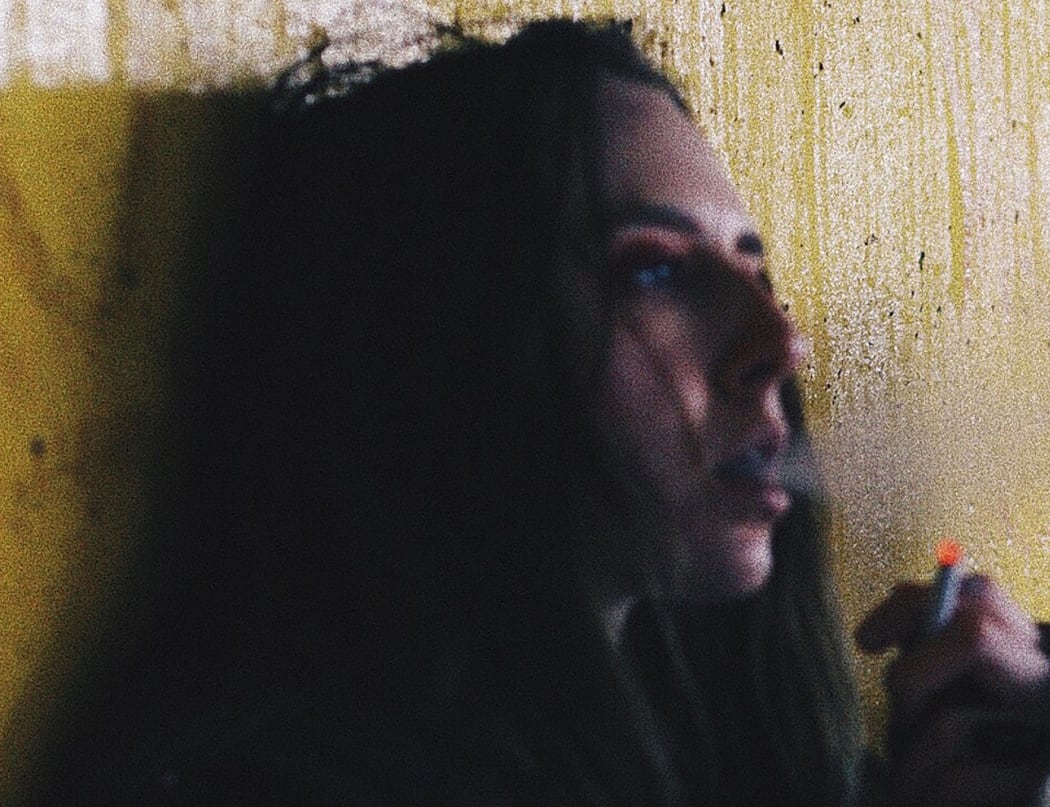 smoking woman
