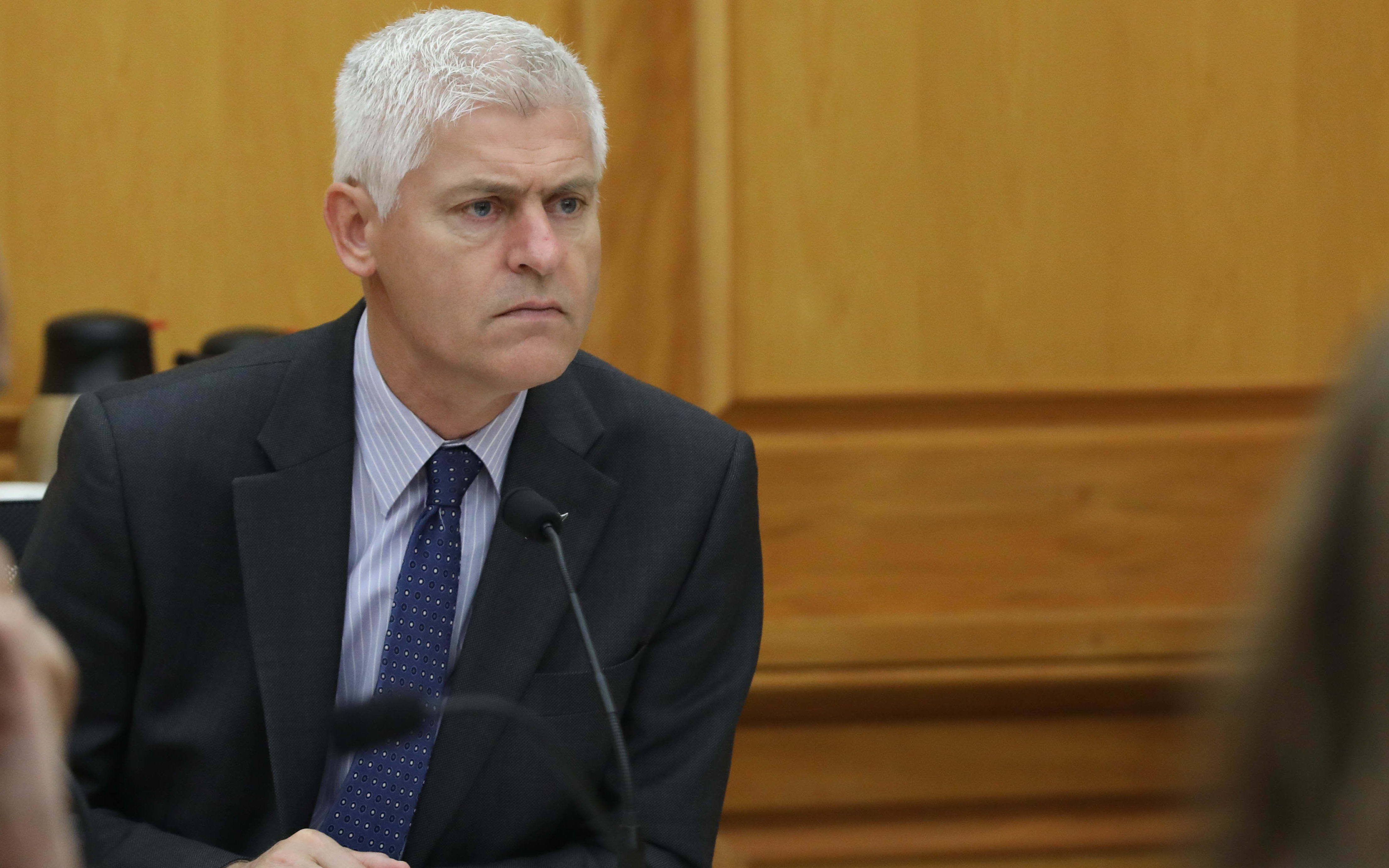 National MP Tim MacIndoe charing the Foreign Affairs Select Committee