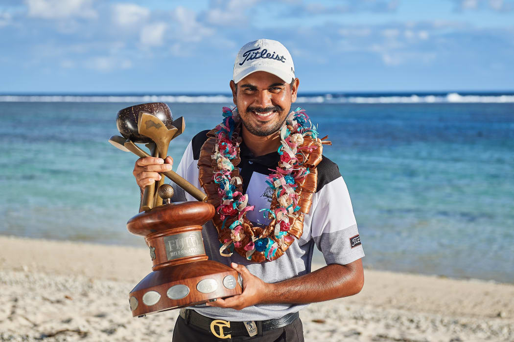 2018 Fiji International winner Gaganjeet Bhullar.