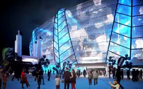 The future of Eden Park if a refurb is granted.