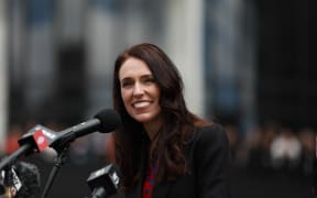 Jacinda Ardern breaks with tradition and addresses the public in her first move as Prime Minister.