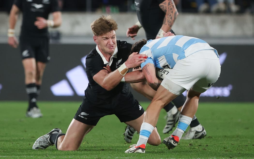 Gonzalo Bertranou of Argentina during the All Blacks v Argentina.