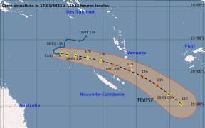 cyclone from French meteorological services