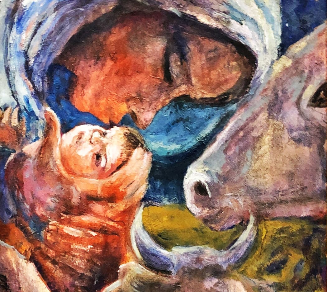 Painting in St Mary's Cathedral