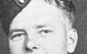 Portrait of Warrant Officer J.K. Stellin, from The Weekly news issue 25 October 1944, page 24.