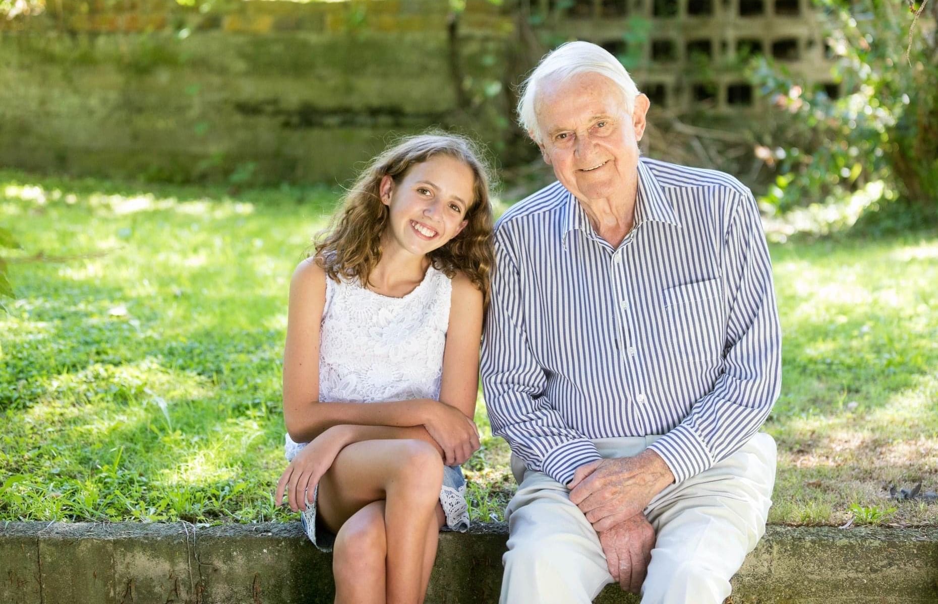 Bella Powell and Sir Bob Elliot