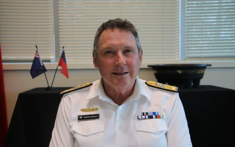 Navy Commodore Andrew Brown awarded in New Year Honours List | RNZ