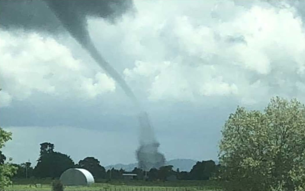 The tornado in Hamilton was spotted by Sam Owen.