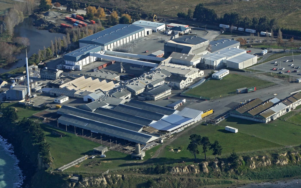 Alliance Group of Smithfield plant in South Canterbury.