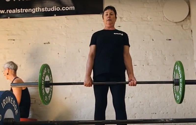 Champion power lifter Therese Pollard