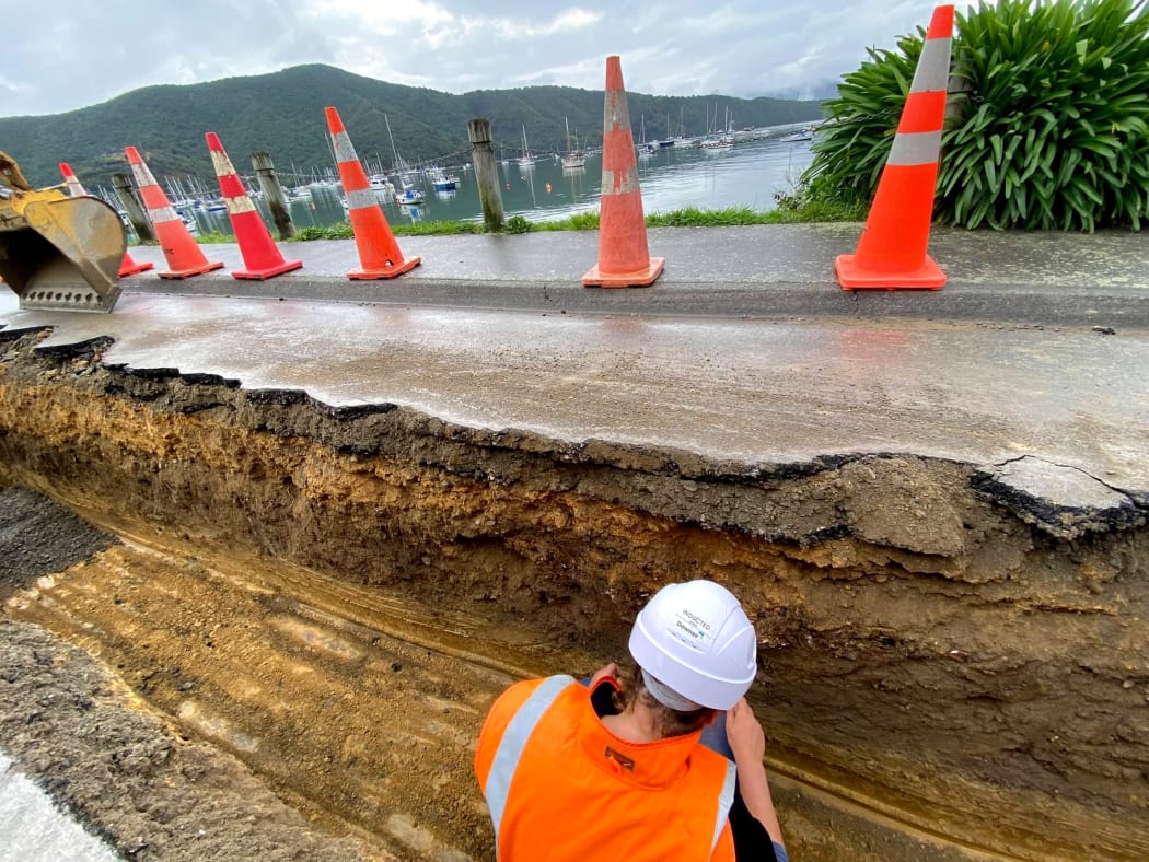 Archaeologist Kirsty Sykes investigates the Marlborough District Council’s Waikawa Bay sewerage project, where Māori artefacts have been found.