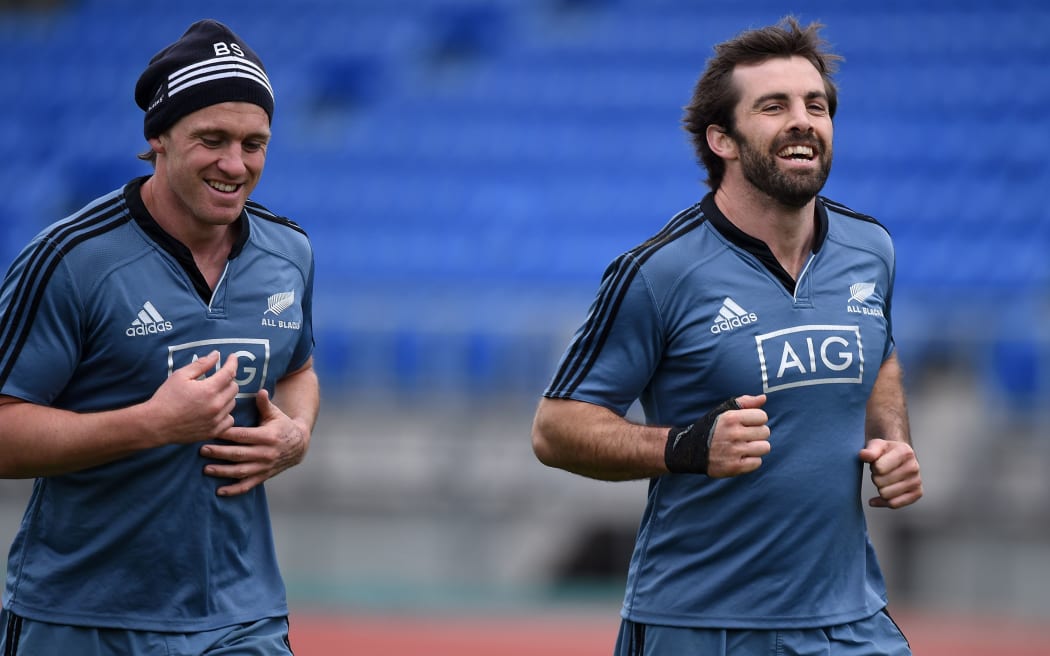 All Blacks Ben Smith and Conrad Smith