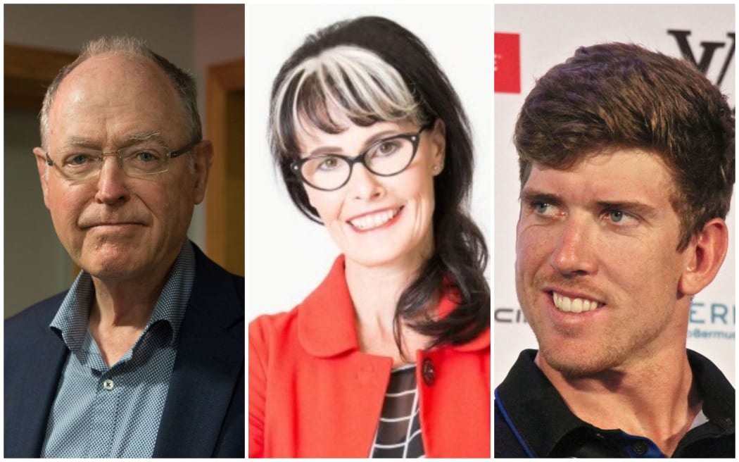 Don Brash, Annah Stretton, Peter Burling