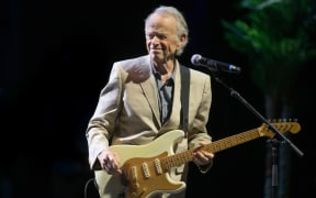 Al Jardine and his guitar