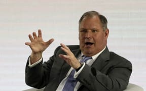 Lord Mayor of Melbourne Robert Doyle speaks during the Asia-Pacific Economic Cooperation (APEC) 2015 CEO Summit.