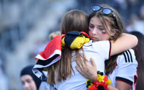German football fans.
