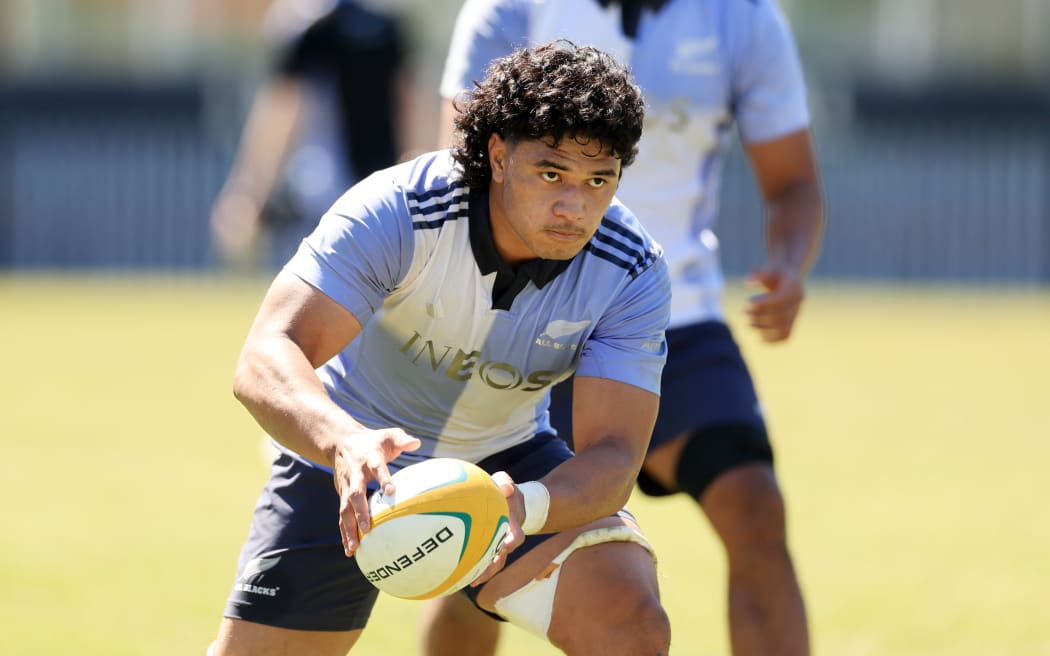 Wallace Sititi of the All Blacks.