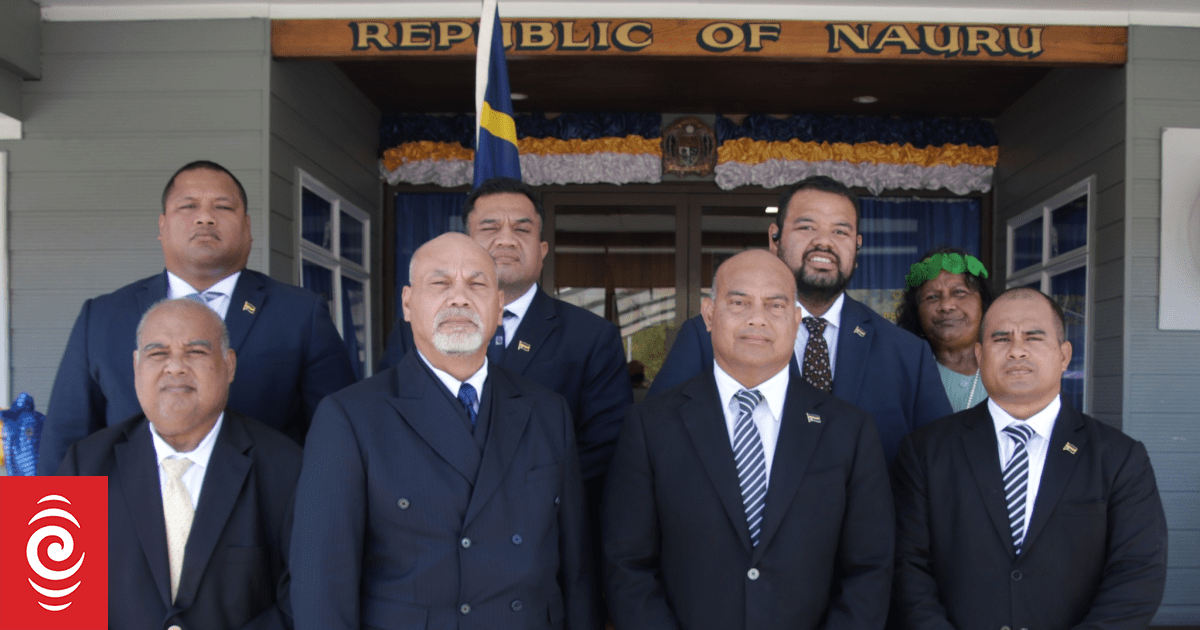 David Adeang appoints Cabinet to lead Nauru for the next three years