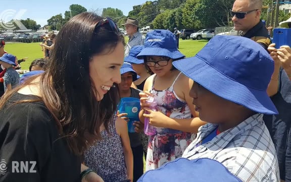 Jacinda Ardern makes history at Waitangi