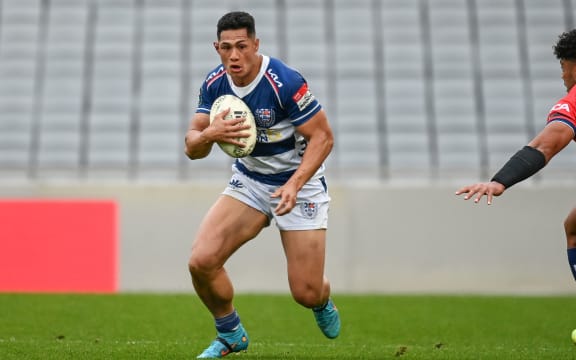 Roger Tuivasa-Sheck play for the Auckland NPC team, 2022.