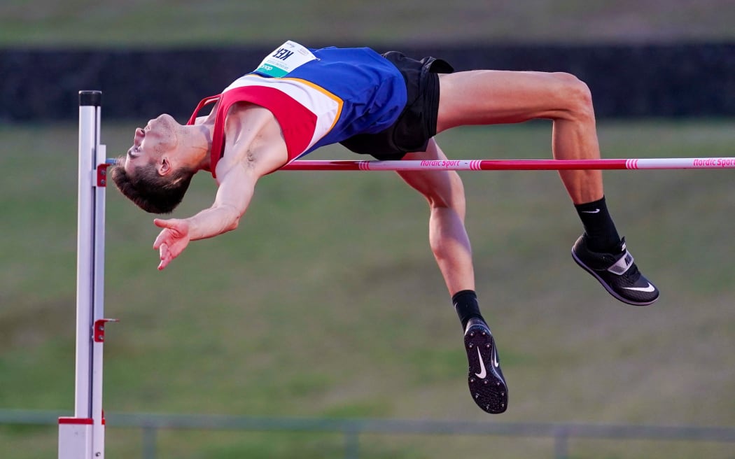 NZ high jumper Hamish Kerr.