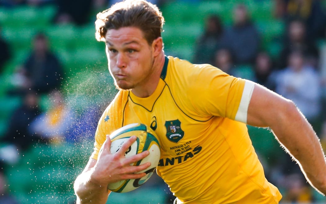 New Wallabies skipper Michael Hooper.