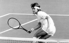 New Zealand men's tennis player Chris Lewis, Winner 1985 B & H Open.