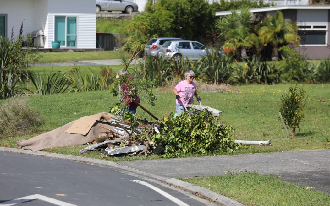 Mangawhai on Monday.