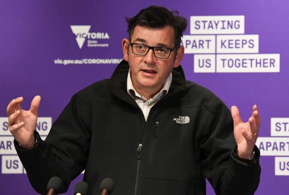 Australia's Victoria state Premier Daniel Andrews