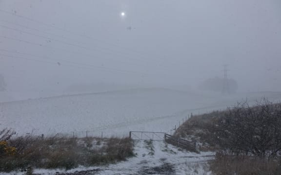 View from SH87, Otago, Tuesday 29 September 2020