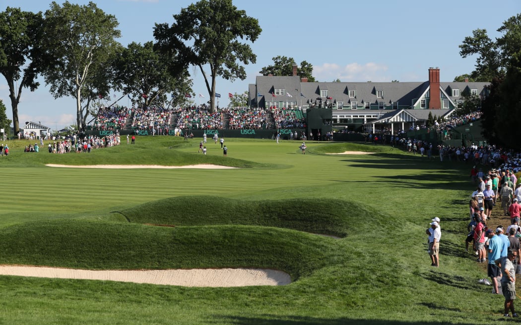 The 2016 U.S. Open Championship at Oakmont Country Club in Oakmont, Pennsylvania, United States of America.