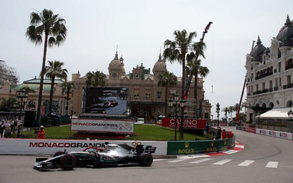 Lewis Hamilton in Monaco