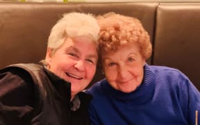 Lynda Topp with her mum Jean