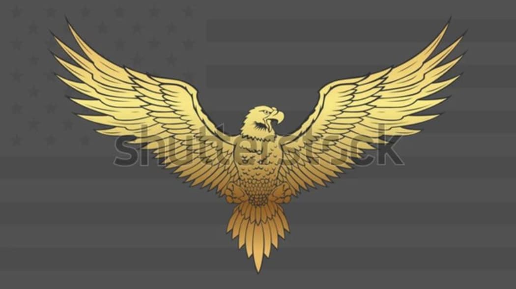 The image was picked up by the Trump campaign after Wellington designer David Peters put it on Shutterstock.